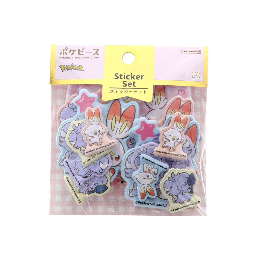 Sticker set Pokepiece Nyasper & Hibani