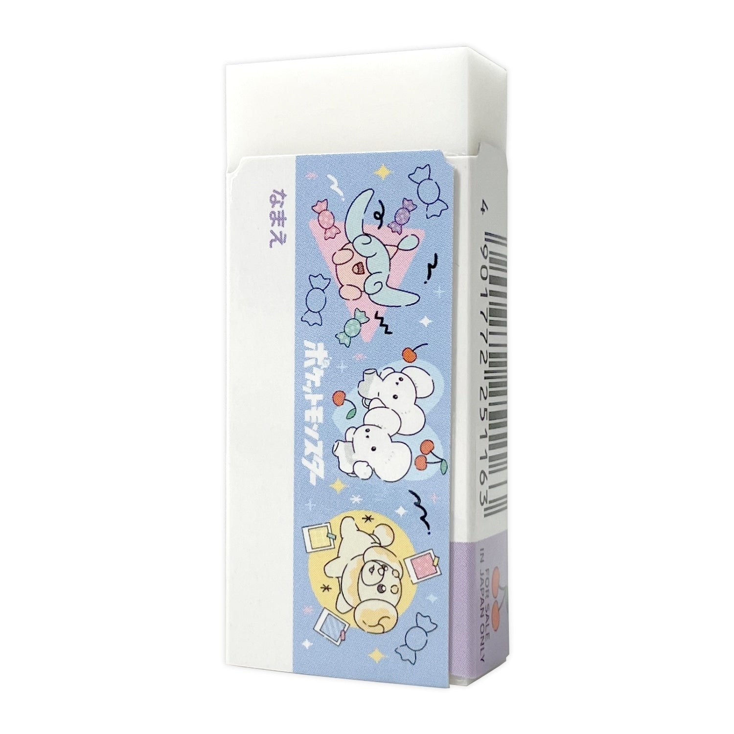 Eraser that fits your study book Colorful Pop series