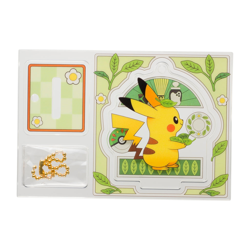 Acrylic charm collection with stand Cafe Chades BOX
