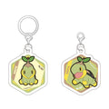 Turtwig Acrylic Marker Charm from Japan, official Pokemon Center product