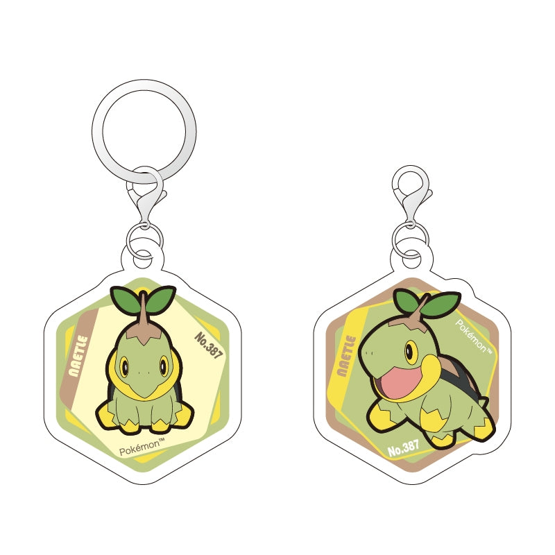 Turtwig Acrylic Marker Charm from Japan, official Pokemon Center product