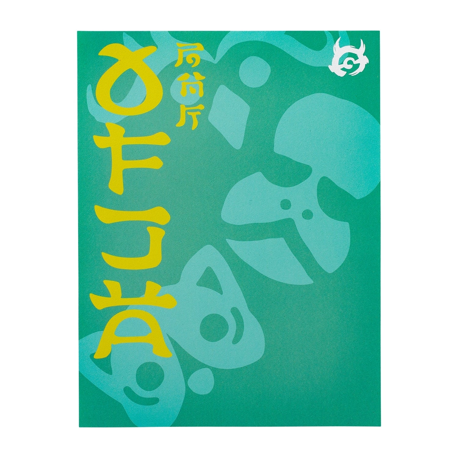 A4 clear file with mini poster Ao no Kamen