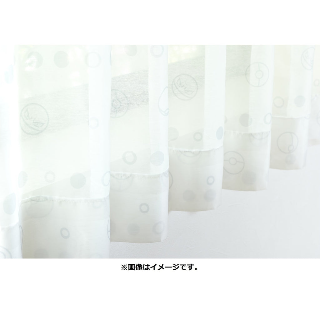 Suminoe Lace Curtain Monster Ball 100 x 133cm 2 pieces