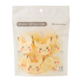 Pikachu die-cut makeup sponge with cute facial expression from Japan