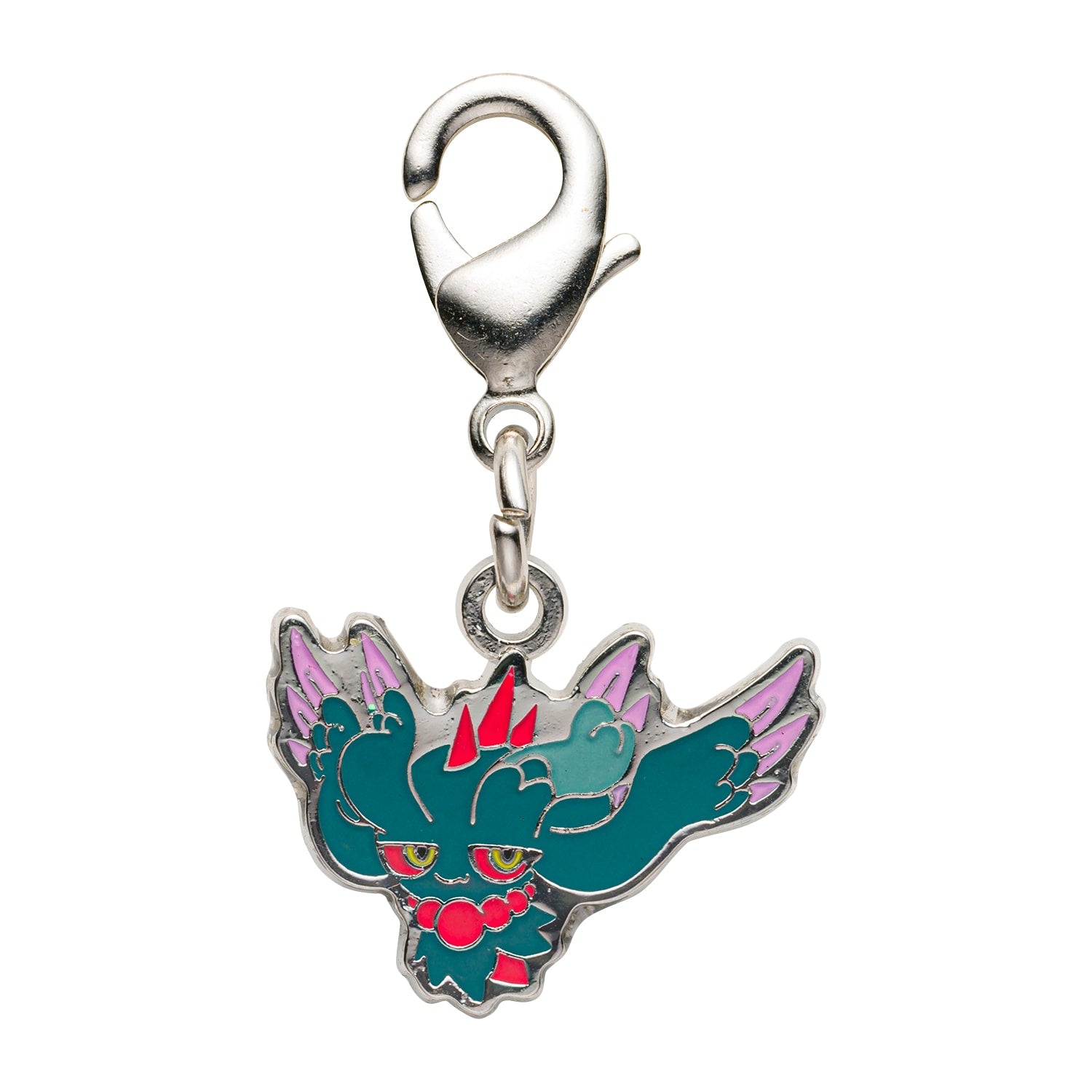 National Encyclopedia Metal Charm 987 from Japan, featuring detailed Pokemon design
