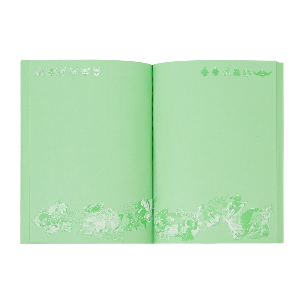 Pokemon Comic B6 Notebook with official Pokemon Center Japan logo and packaging from Japan