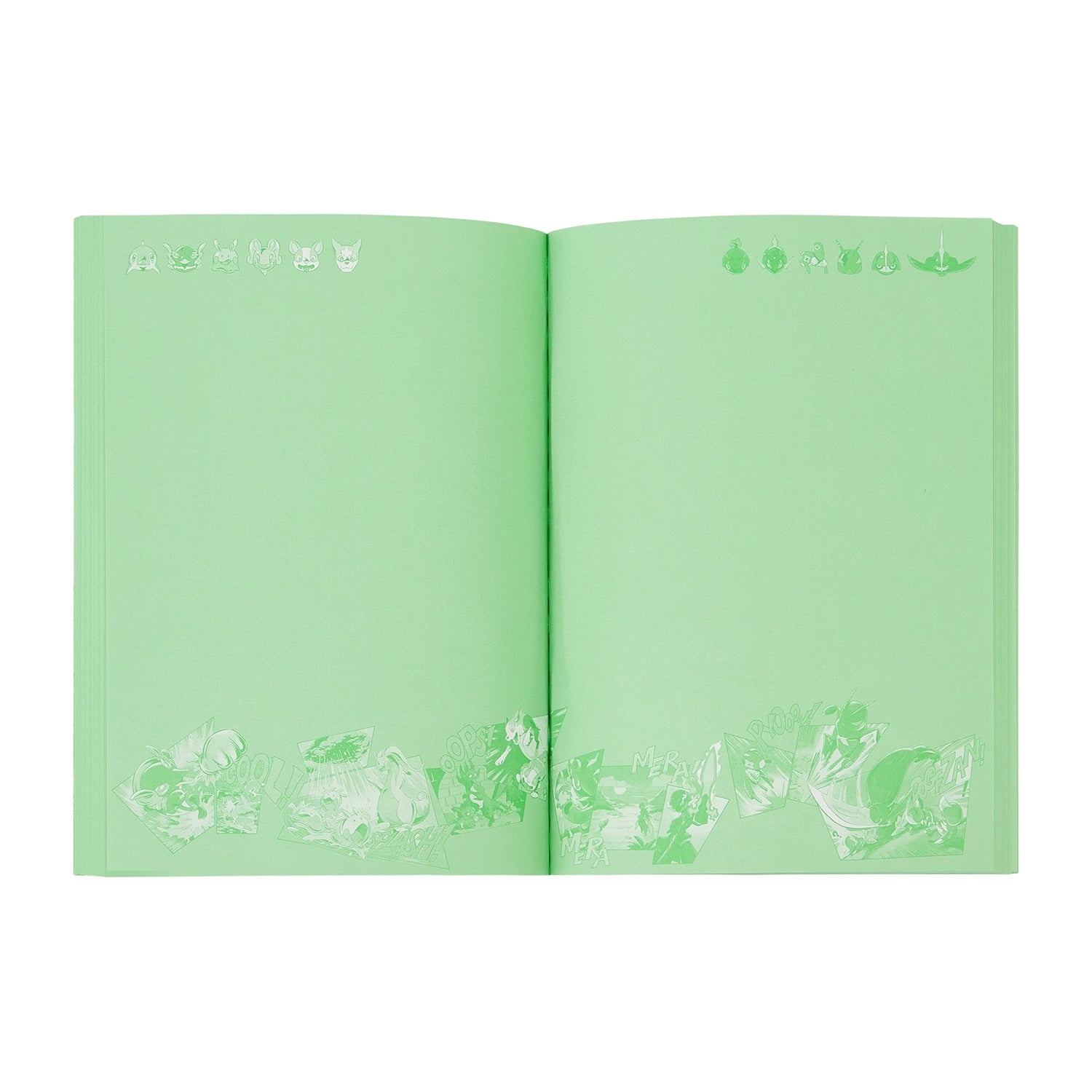 Pokemon Comic B6 Notebook with official Pokemon Center Japan logo and packaging from Japan