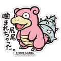B-SIDE LABEL Pokemon sticker 080, featuring detailed character design from Japan