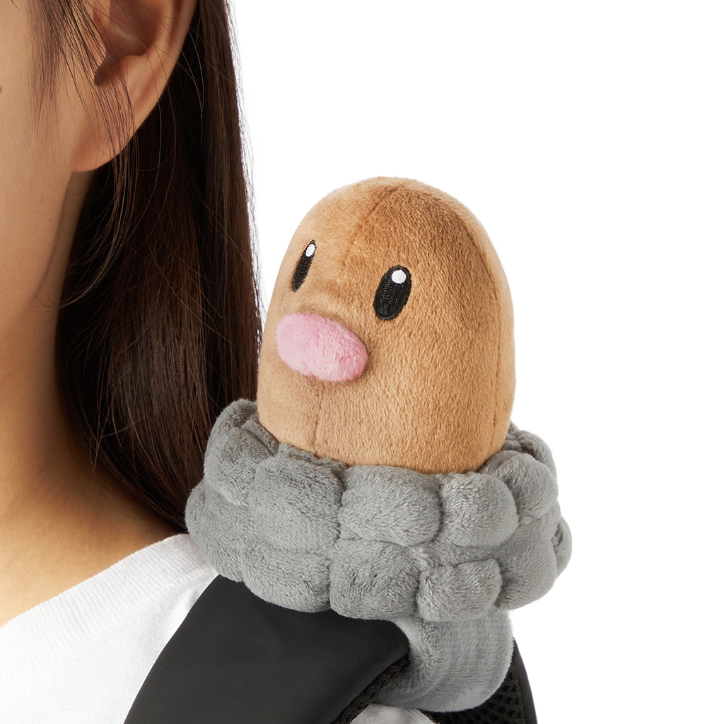 Digda plush toy from Japan, detailed Pokemon design
