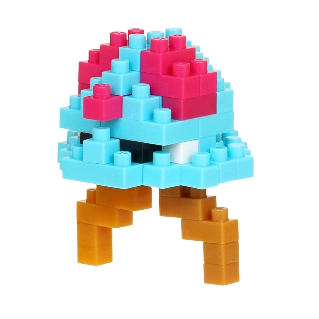 Pokemon Mini Nano Poison Type collectible figure, side view with details