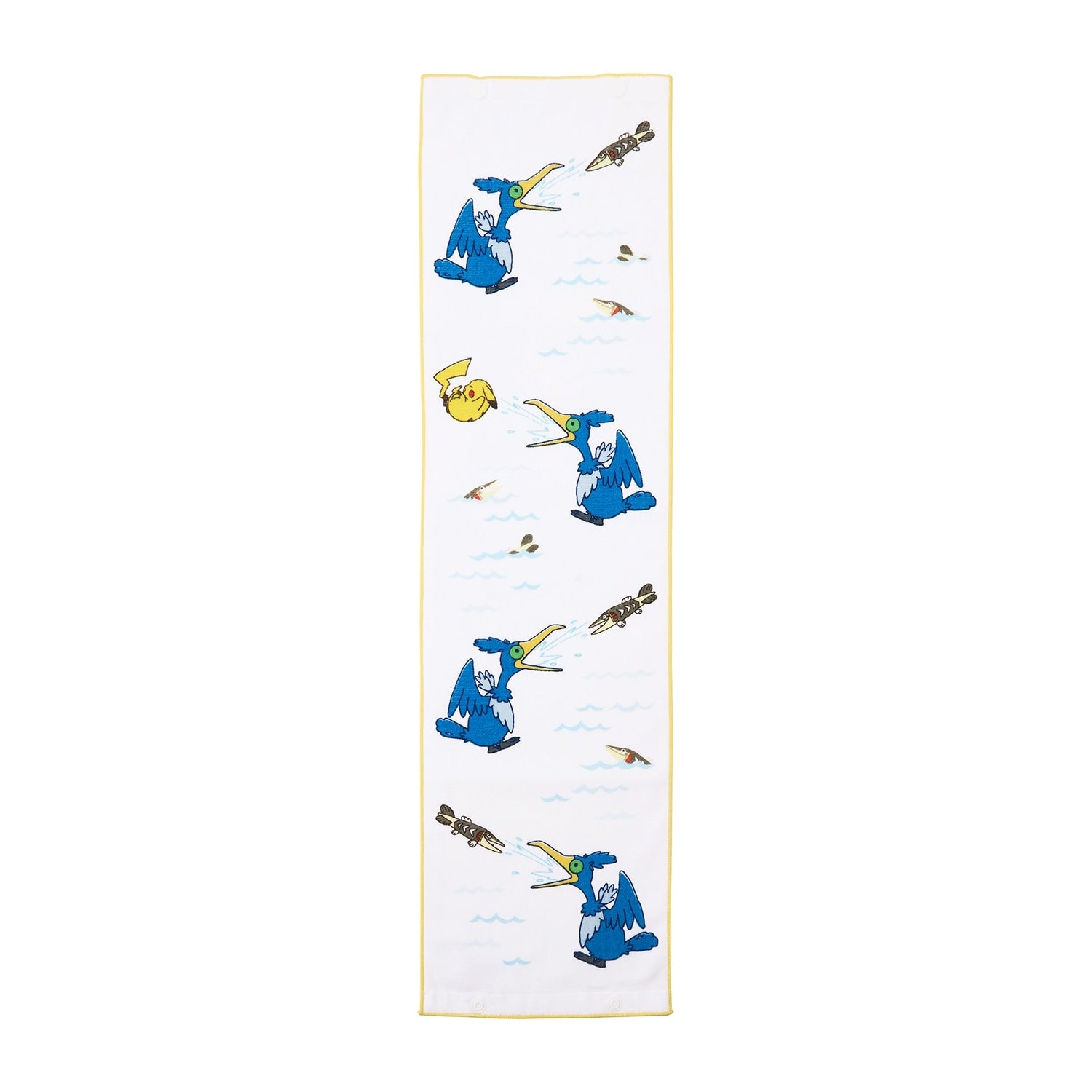 Pokemon Kurukuru Towel from Japan, colorful towel with Uuunou no Missile design