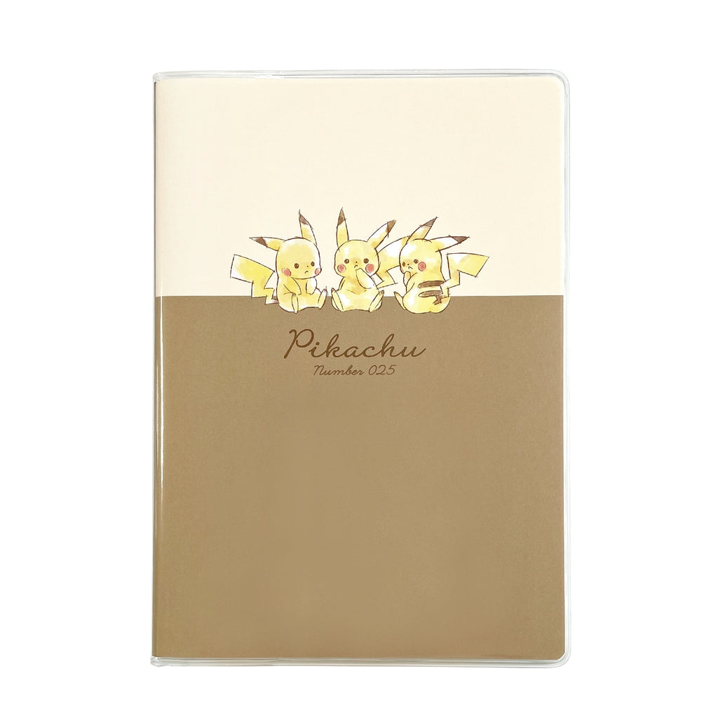 Pikachu number025 notebook from Japan, featuring Pikachu's cute face