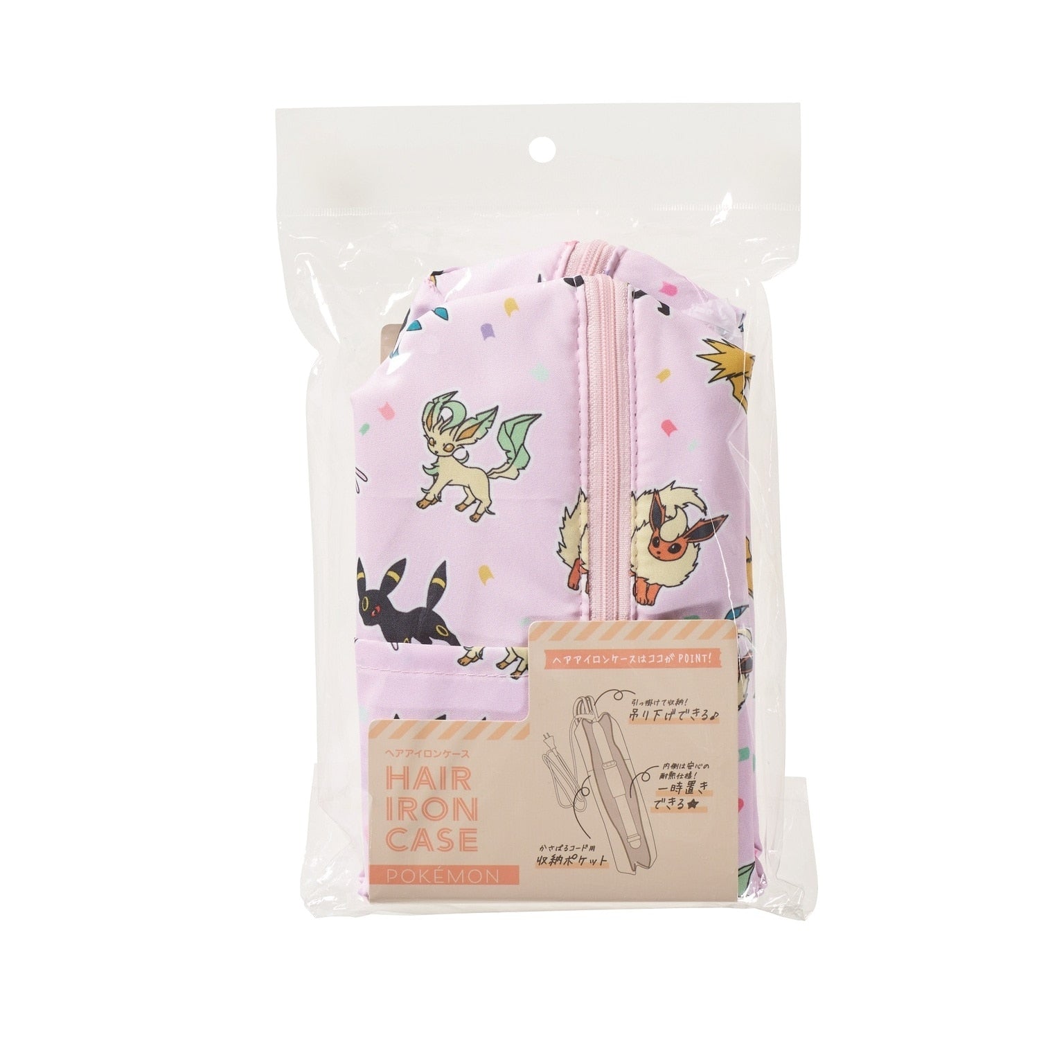 Hair iron case Eevee friends
