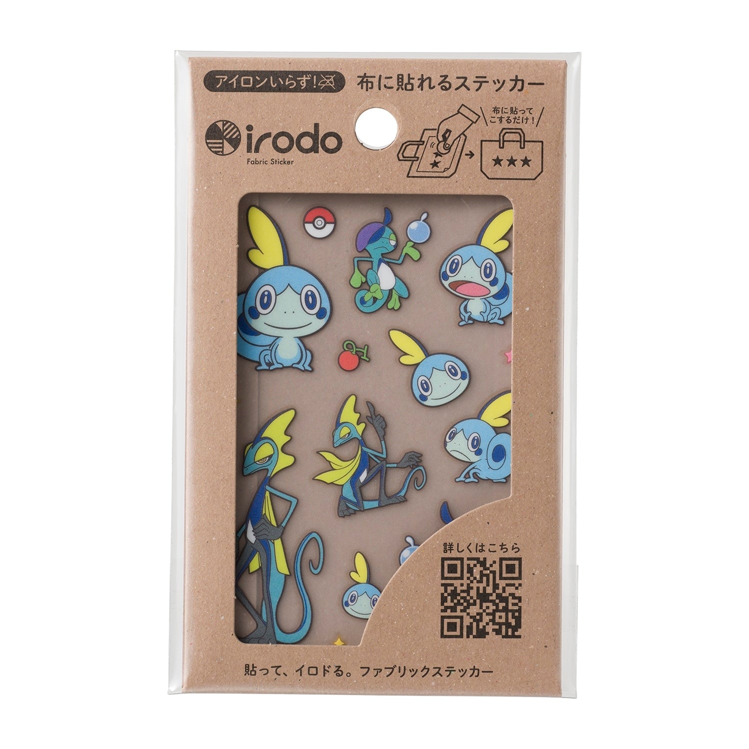 Cloth sticker irodo Messon & Jimeleon & Inteleon