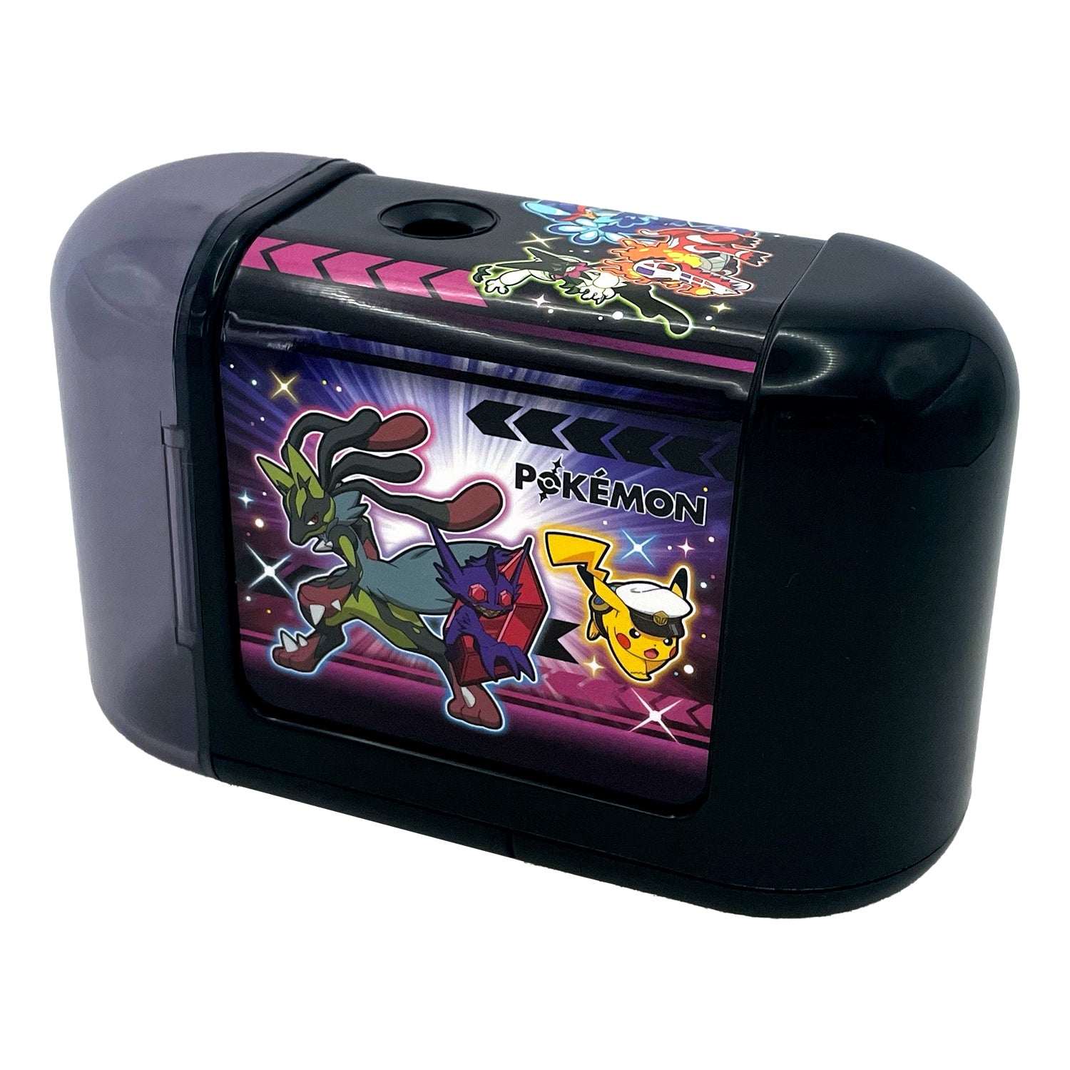 Official Pokemon Center Japan electric pencil dipping pad with enamel pin, sourced from Japan