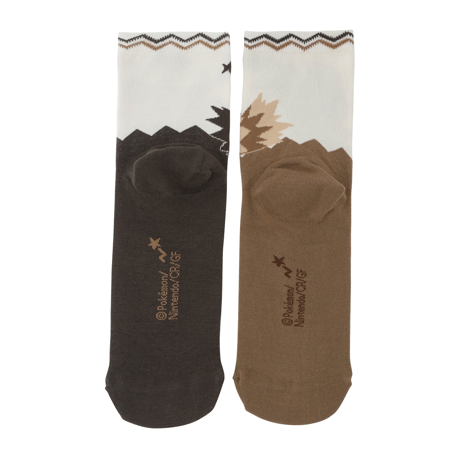[Choice] Middle socks Nitamono Zigzaguma & Galar Zigzaguma (23-25cm)/(25-27cm)