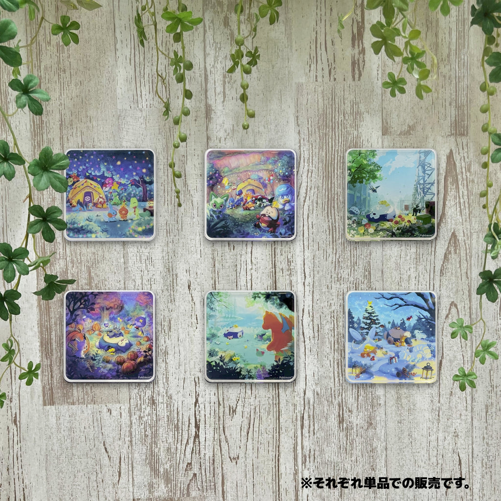 Pokemon Sleep Acrylic Magnet (Lake Lapis Lazuli)