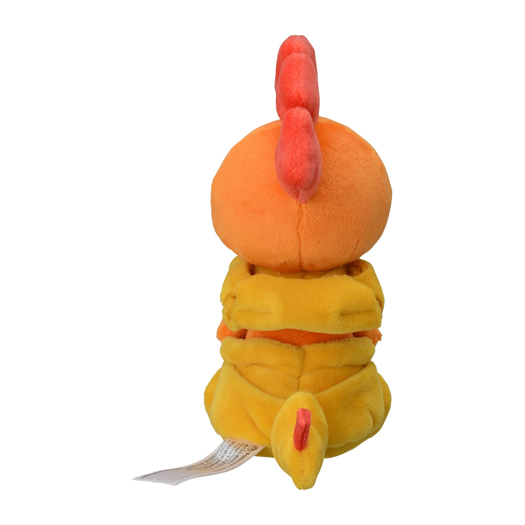 Rear view of Pokemon 560 Plush fit Zuzukin, official Pokemon Center item from Japan