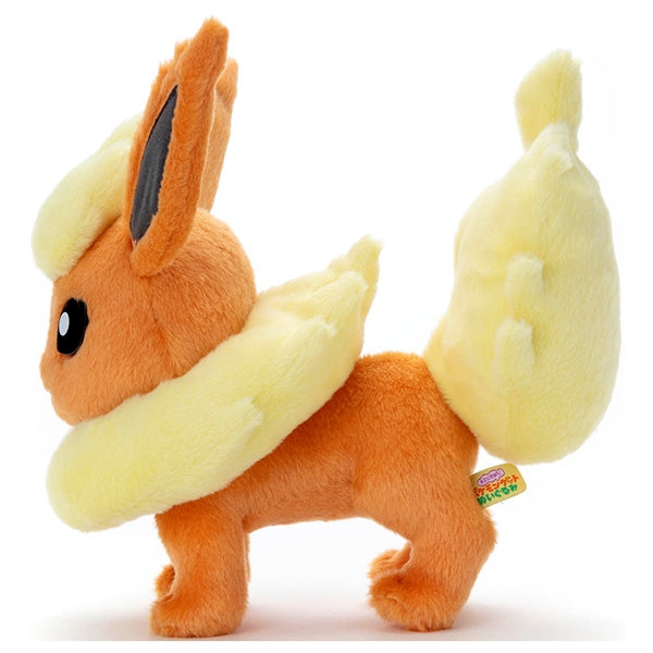 Adorable Pokemon plushie with detailed ears and tail, authentic Japanese product