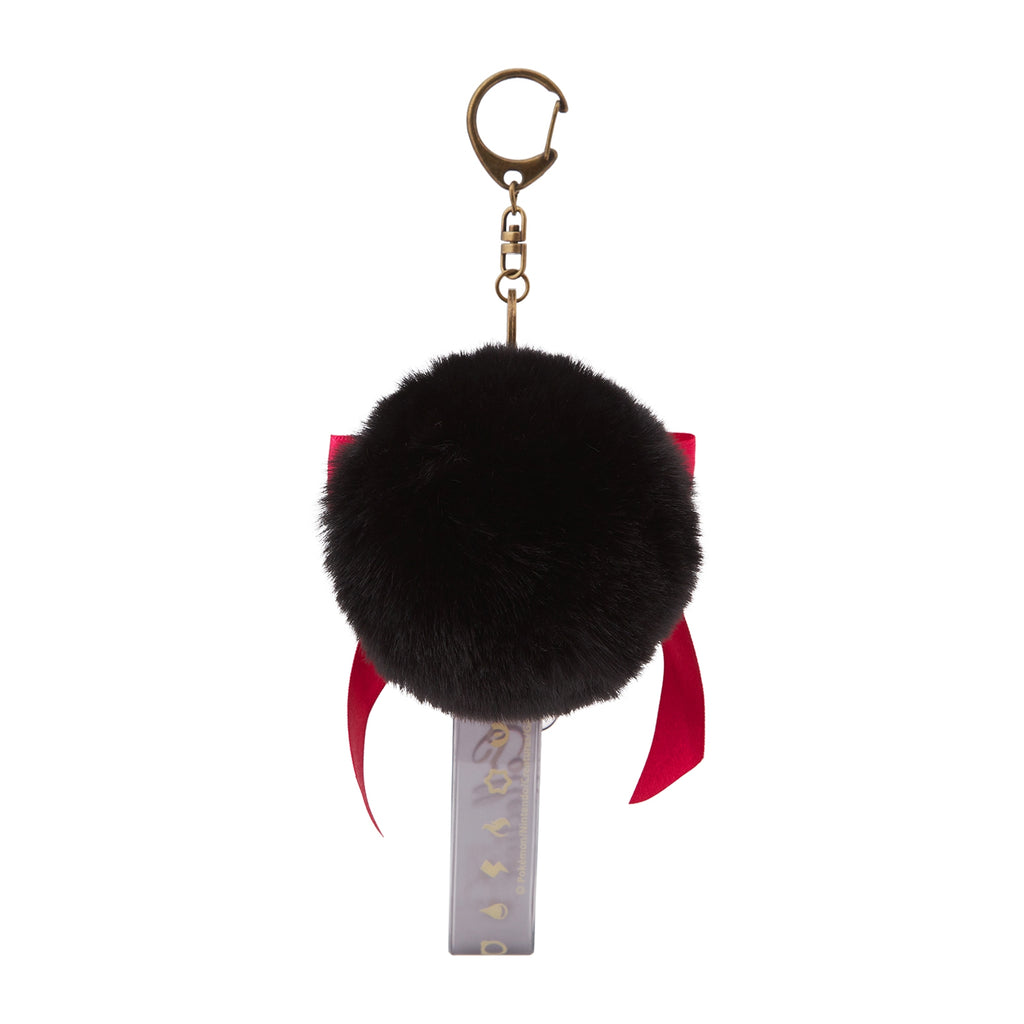 Blackie Eevee keychain with collector quality details from Pokemon Center Japan
