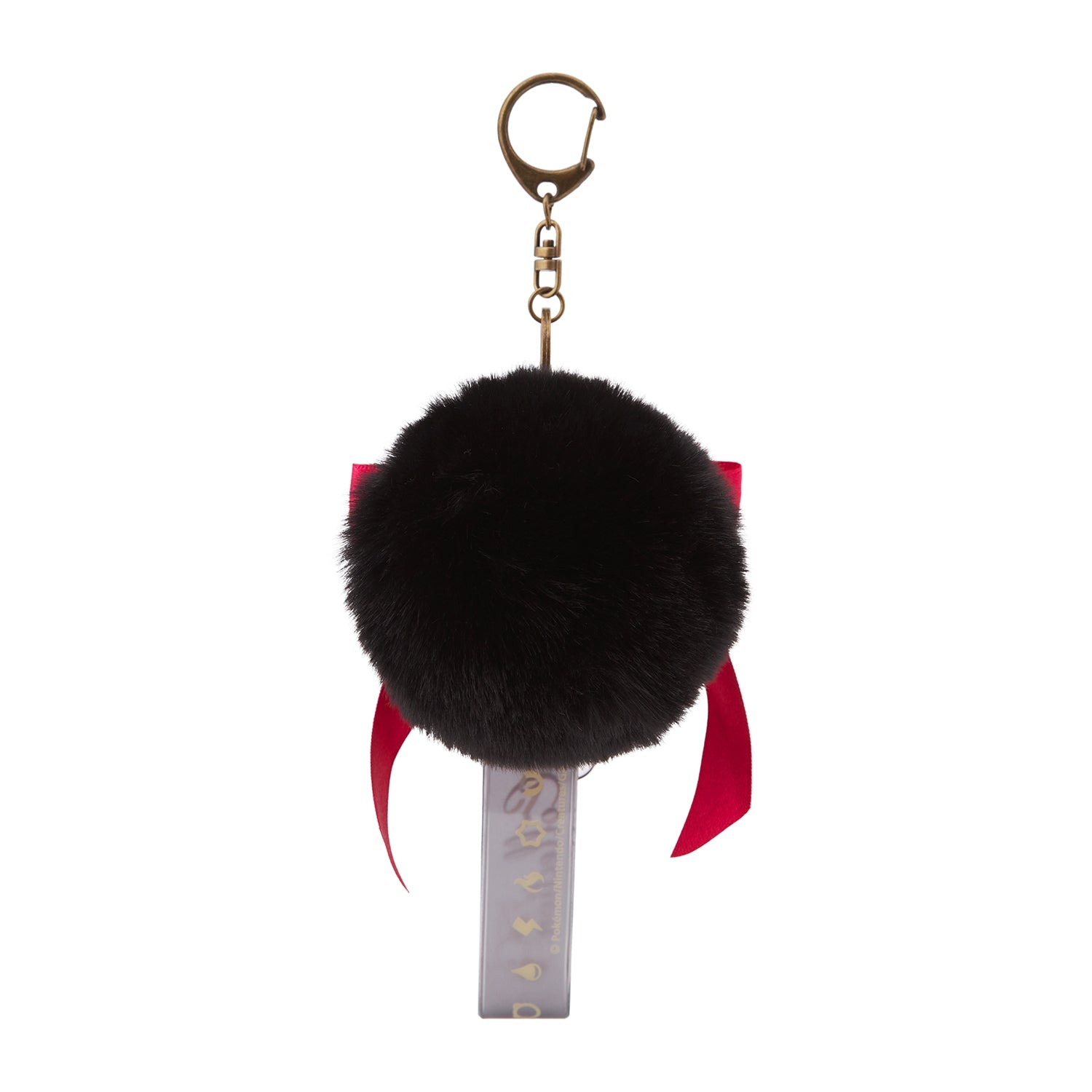 Blackie Eevee keychain with collector quality details from Pokemon Center Japan