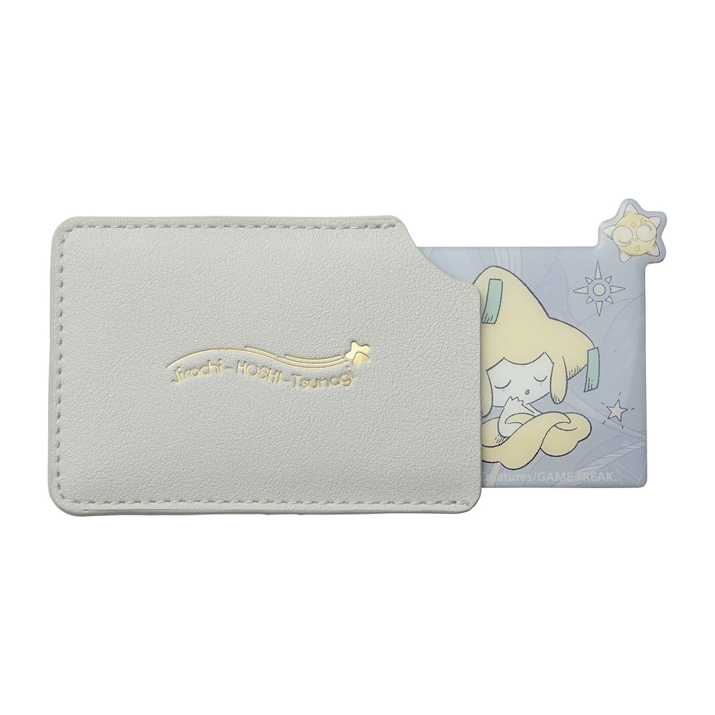 Pokemon Card Mirror Jirachi Hoshi Tsunagi, a rare collectible item from the Pokemon Center in Japan