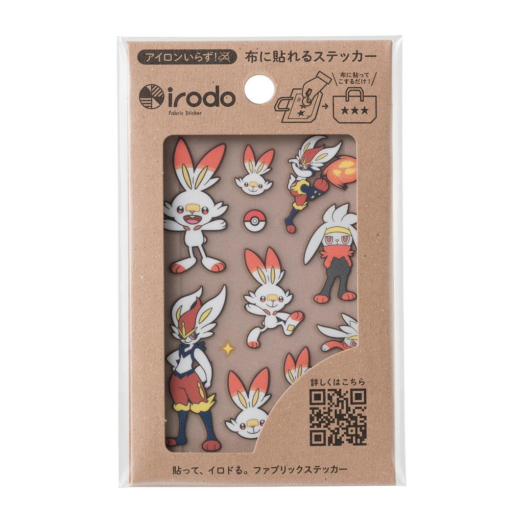 Cloth sticker irodo Hibani & Rabifut & Aceburn