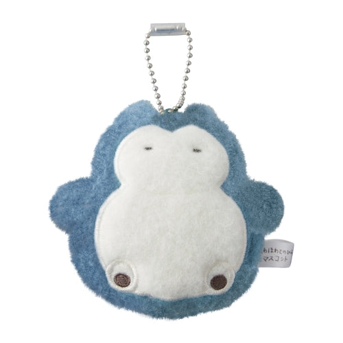 Fluffy palm mascot Snorlax