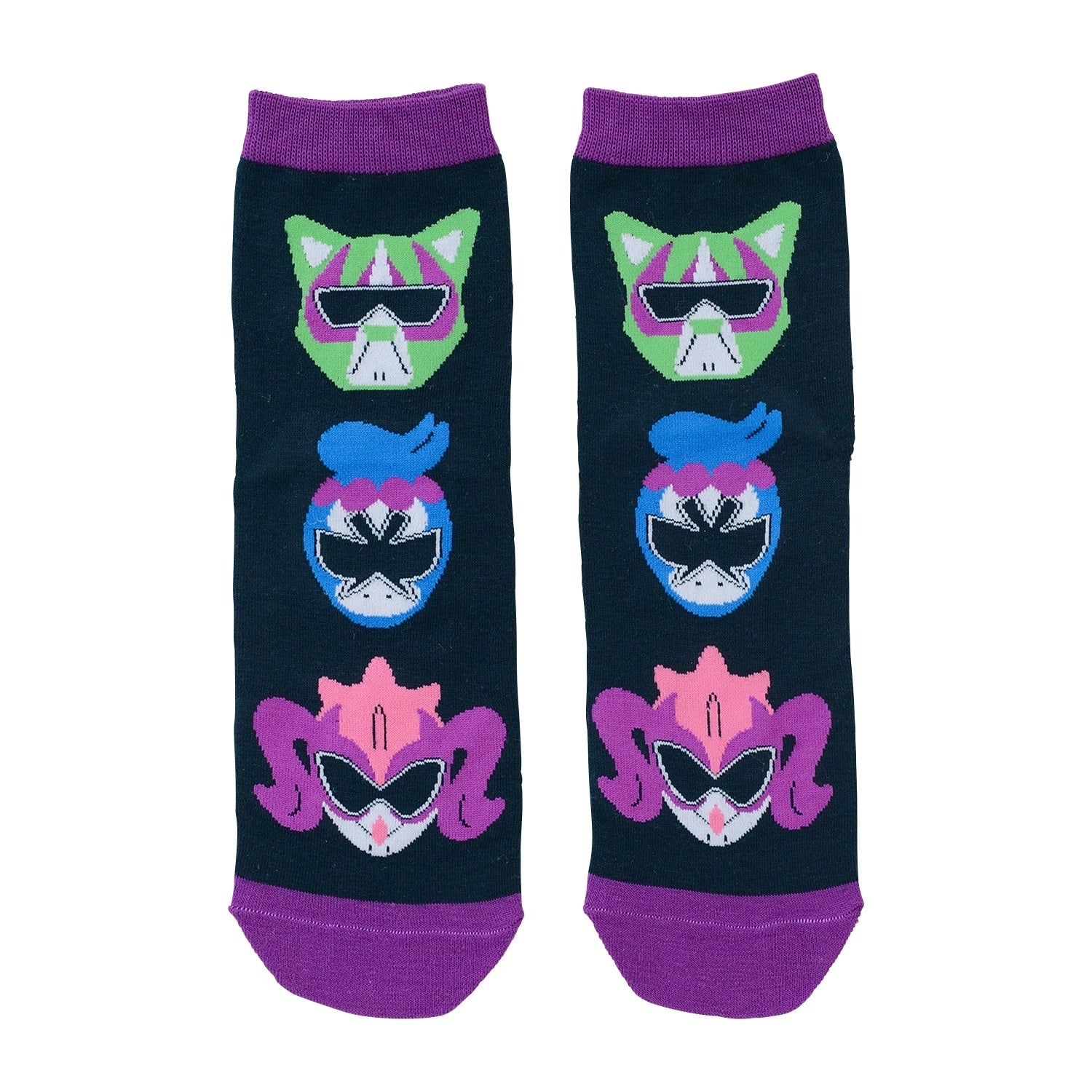 [Choice] Middle socks Ao no Kamen Mask (23-25cm)