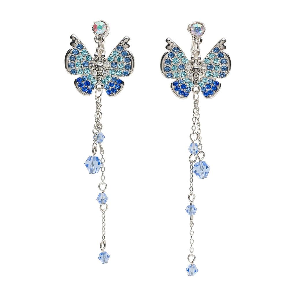 Pokémon Vivillon earrings with sparkling bijou details from Japan