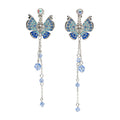 Pokémon Vivillon earrings with sparkling bijou details from Japan