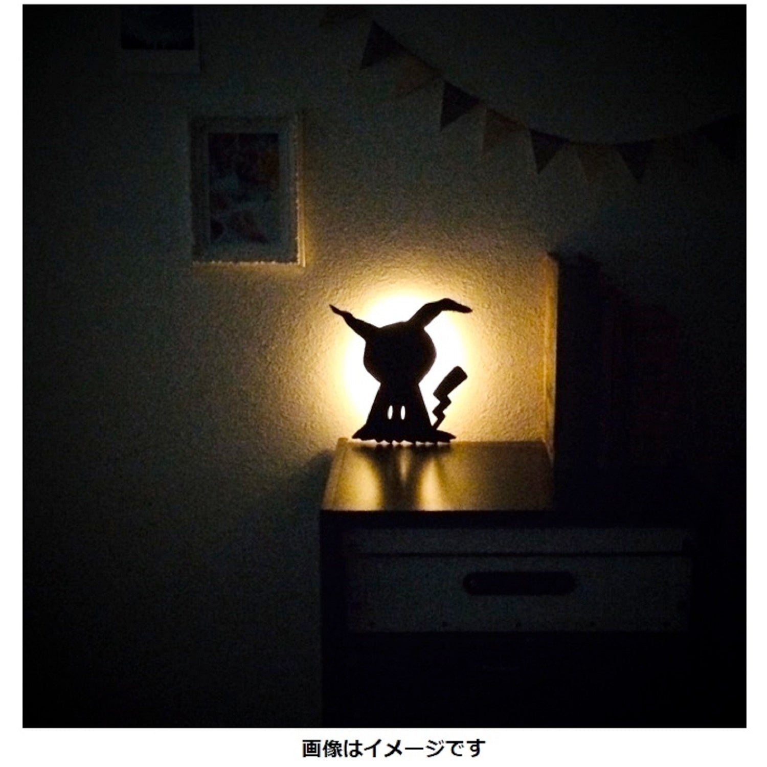 Mimikyu wall light with authentic Pokemon Center Japan packaging from Japan