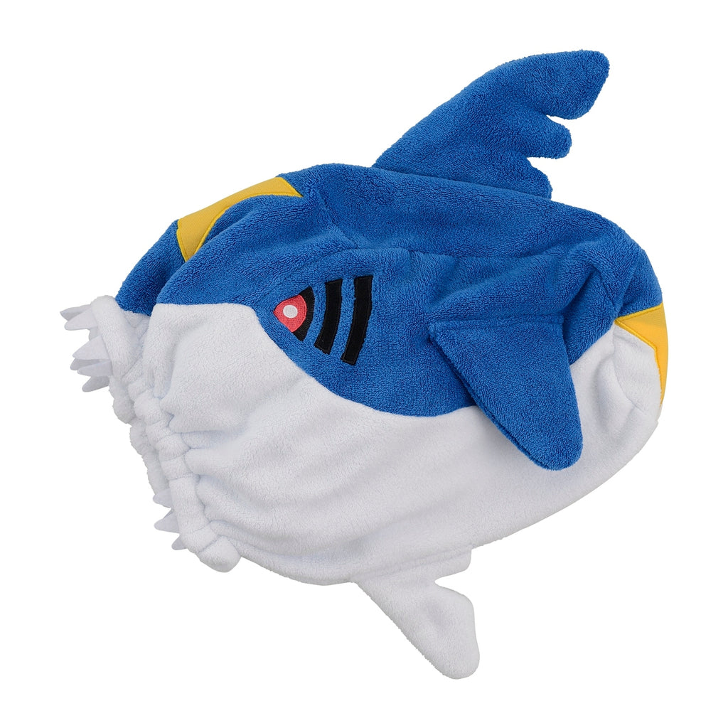 Towel Cap Diving Sharkhada collectible from Japan with colorful shark design