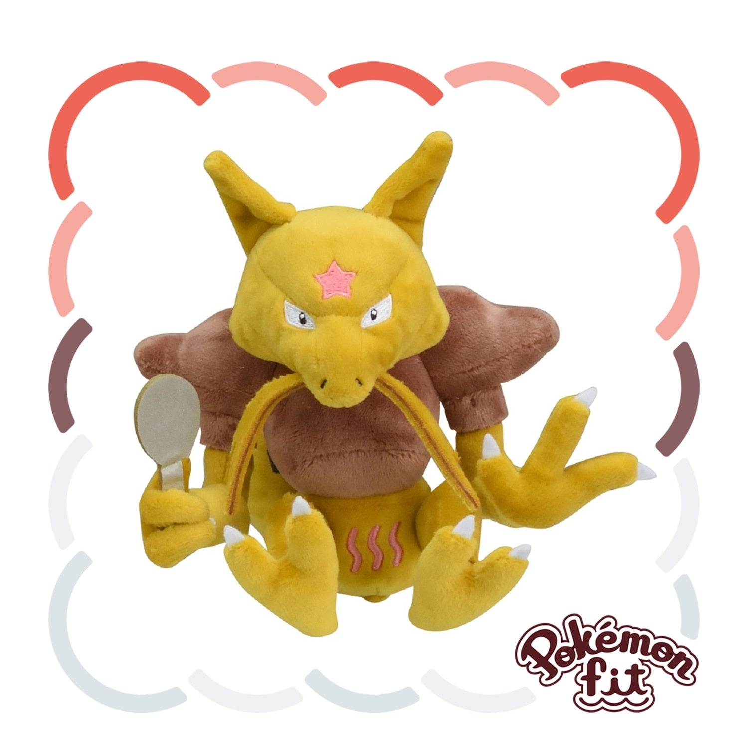 Pokemon Plushie from Japan with detailed stitching