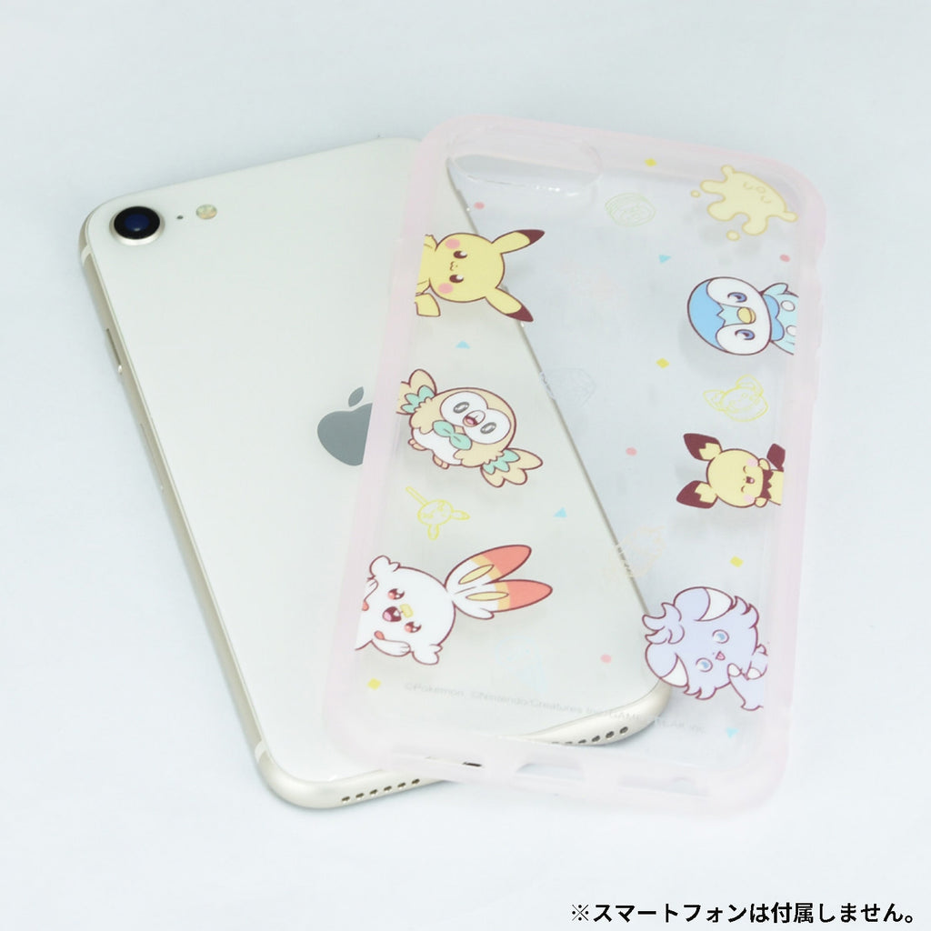 Pokepiece IIIIfit Clear iPhone SE (3rd/2nd generation)/8/7/6s/6 compatible ca...