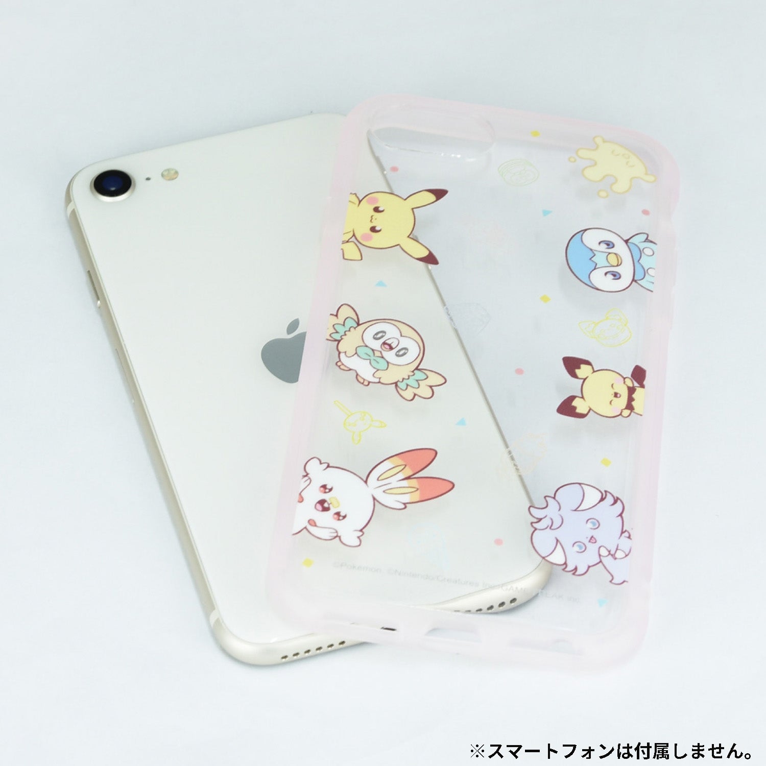 Pokepiece IIIIfit Clear iPhone SE (3rd/2nd generation)/8/7/6s/6 compatible ca...