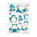 Cloth sticker irodo Gombe & Snorlax
