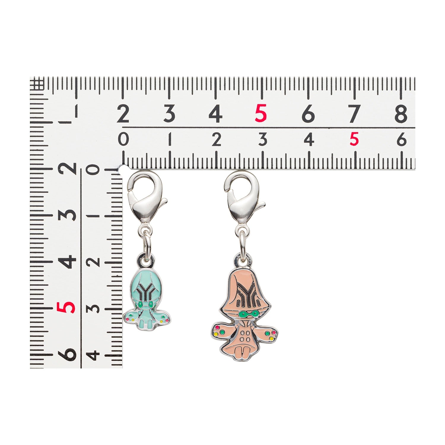 Authentic Pokemon Center Japan Metal Charm 605/606 with collector quality from Japan