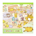 Pikachu Notepad from Japan, 10 colorful pockets