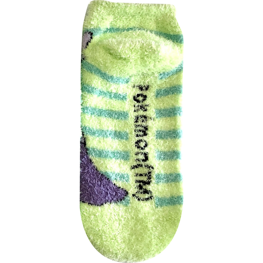 Fluffy socks Numera border ladies (23-25cm)