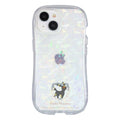 Crystal clear case compatible with iPhone15/14/13 Blacky