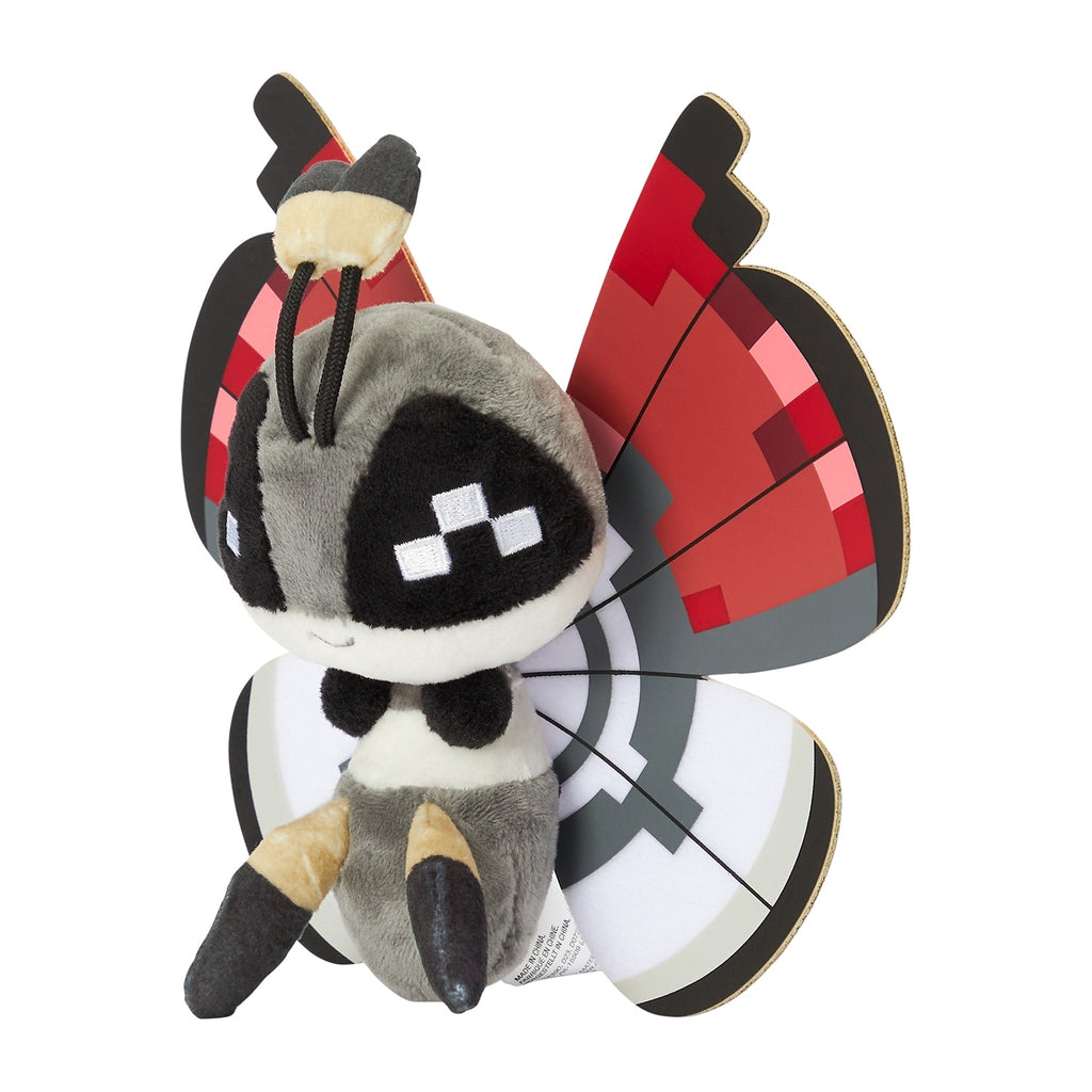 Authentic Japanese Pokémon Vivillon plush with soft texture