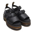 Dr.Martens Ricki 3-strap sandal in Black Lucido, sourced from atmos Tokyo, Japan