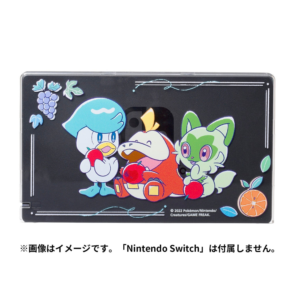 Authentic Pokemon Switch dock cover with colorful characters from Japan