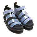 Dr.Martens Blaire Jelly Zen Blue Glitter Sneakers with glitter details from Japan