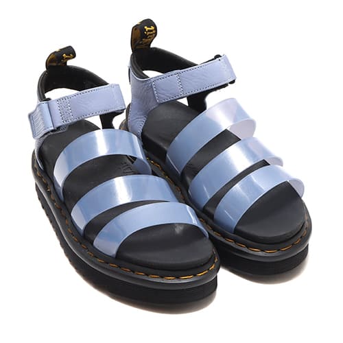 Dr.Martens Blaire Jelly Zen Blue Glitter Sneakers with glitter details from Japan