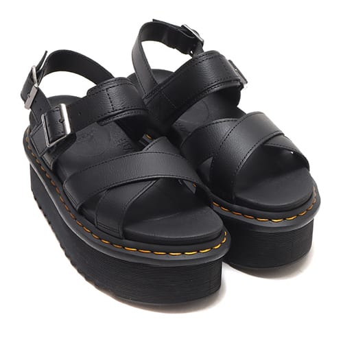 Dr.Martens Voss II Quad Black Sneakers with quad sole from Japan
