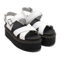 Dr.Martens Voss II Quad White Athena Sneakers with quad sole from Japan, exclusive design