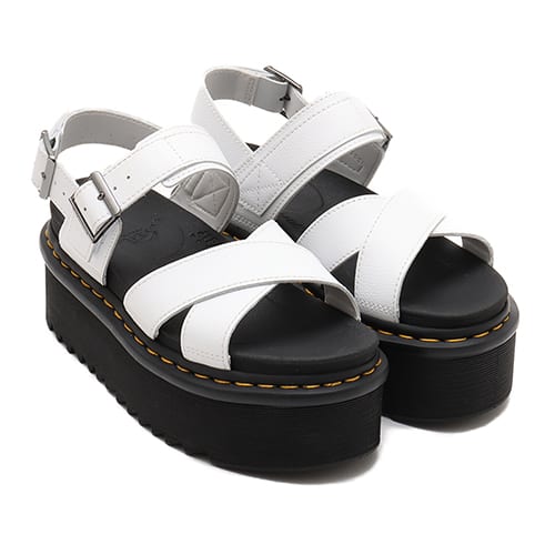 Dr.Martens Voss II Quad White Athena Sneakers with quad sole from Japan, exclusive design