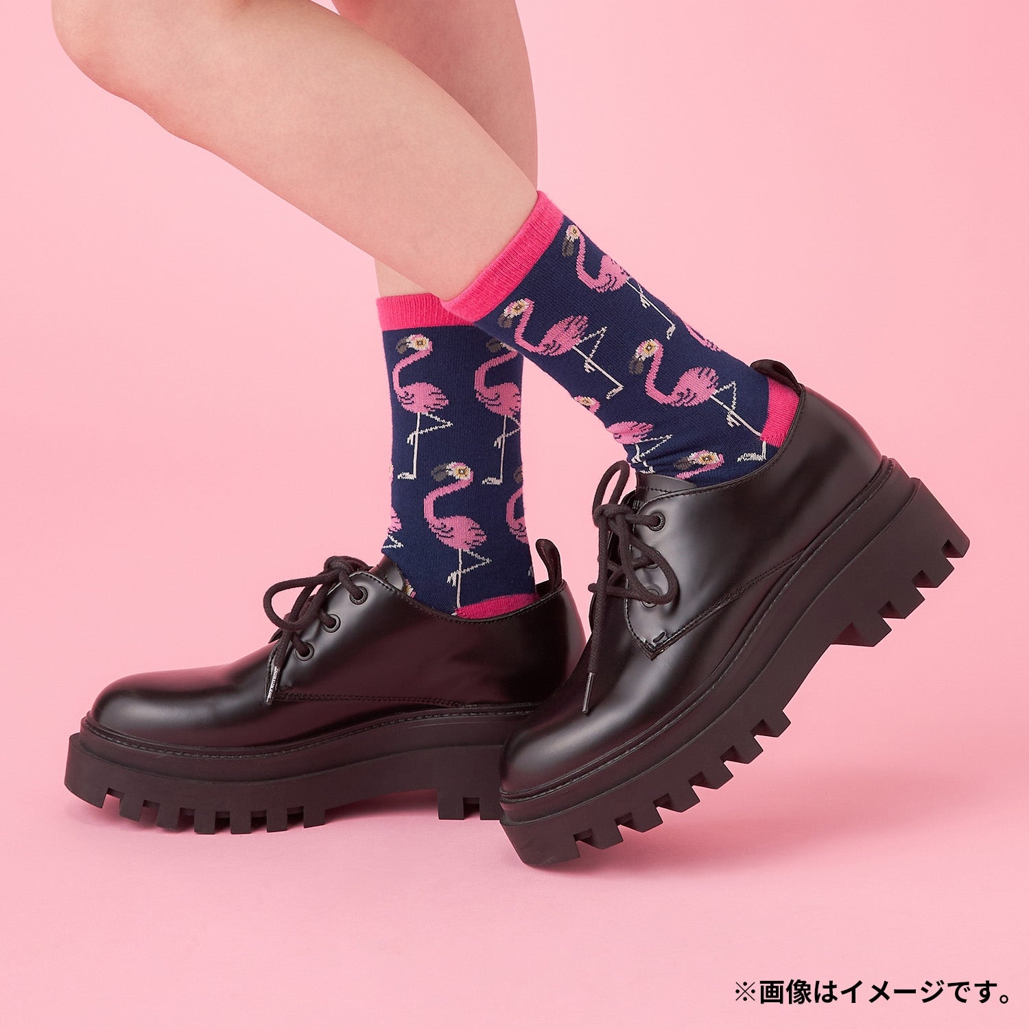 [Choice] Middle socks Calamingo (23-25cm)/(25-27cm)